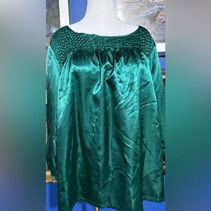 Stylish Emerald Women's Blouse